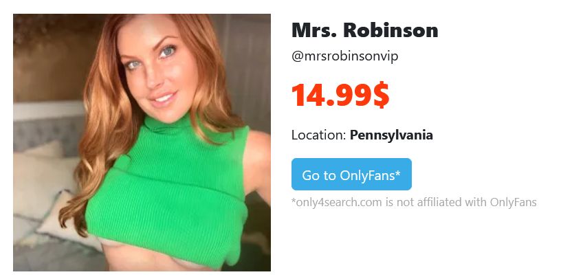 green knit top worn by Mrs. Robinson