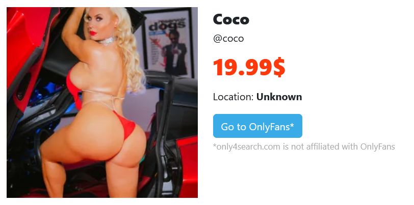 curvy blonde model in red bikini arching back inside a car, Coco Austin