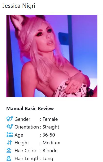 Jessica Nigri in pink fox ears look with deep neckline